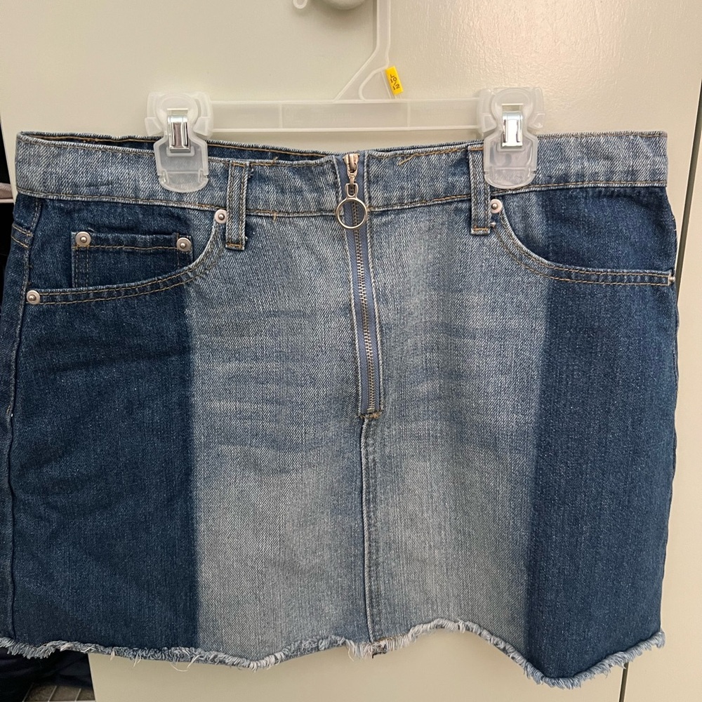 Forever 21 Blue Denim Mini Skirt